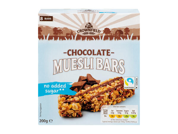 Crownfield Muesli Bars Assorted