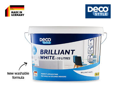 Premium Indoor White Paint 10L