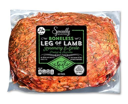 Specially Selected
Lamb Leg Roast Rosemary & Garlic or Unseasoned