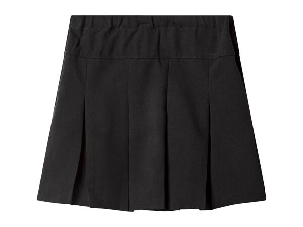 Black Pleated Skirt