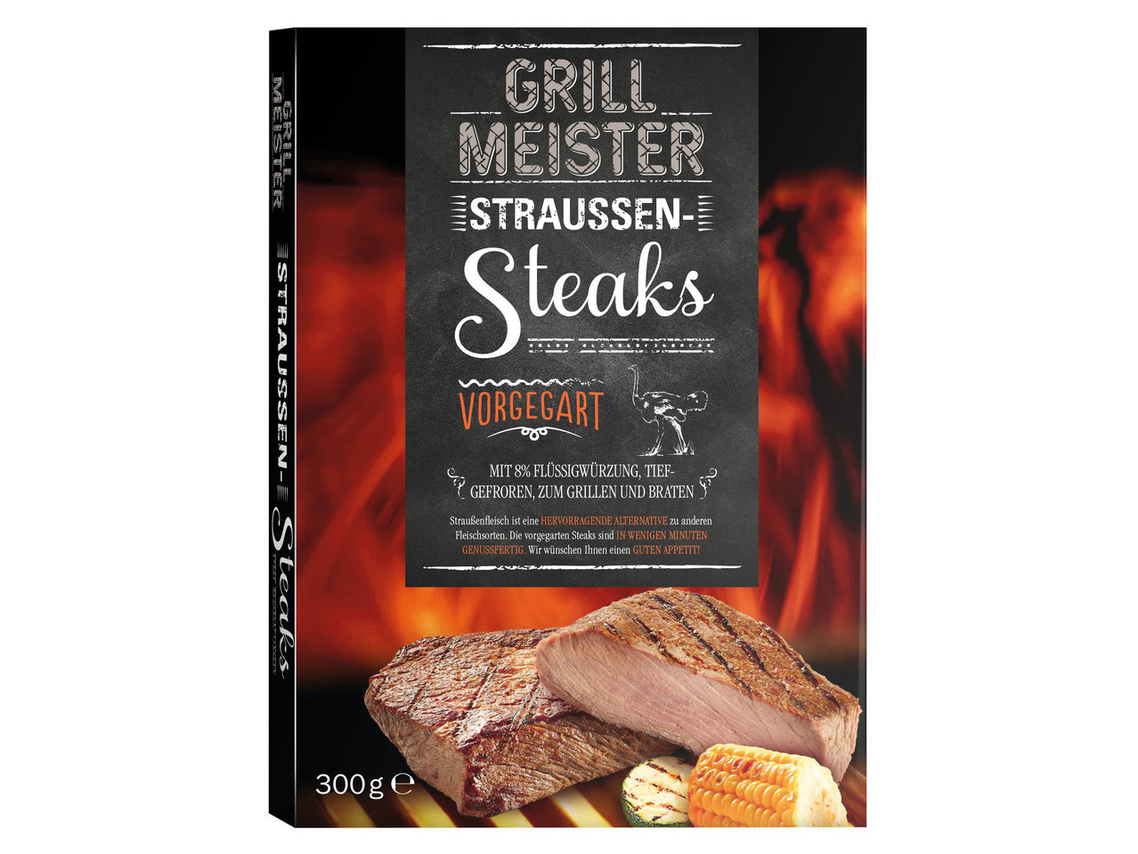GRILLMEISTER Straußensteaks