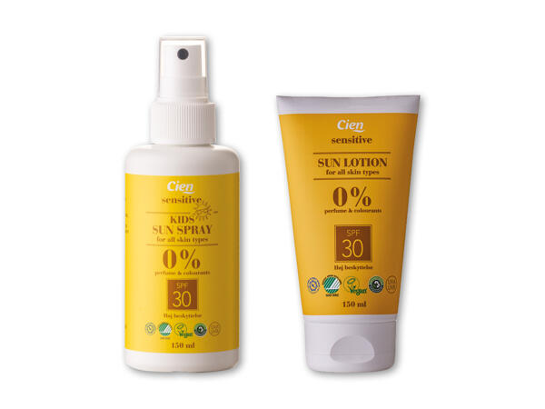 Sun lotion eller kids sun spray