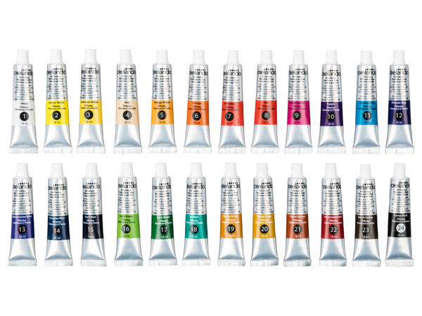Acrylic, Oil or Watercolour Paints