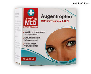 Gouttes ophtalmiques ACTIVE MED