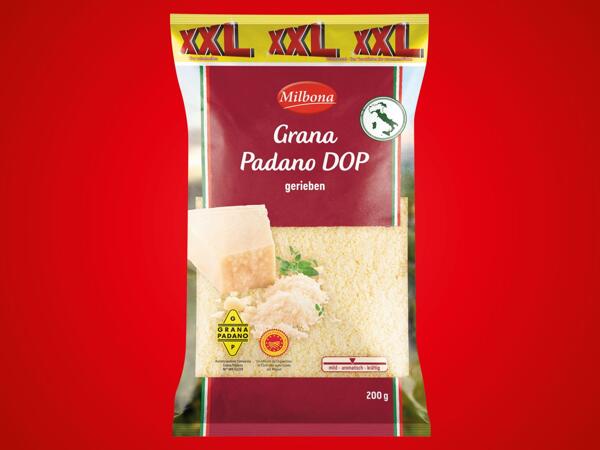 Grana Padano DOP gerieben