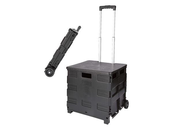 EasyMaxx Collapsible Shopping Trolley