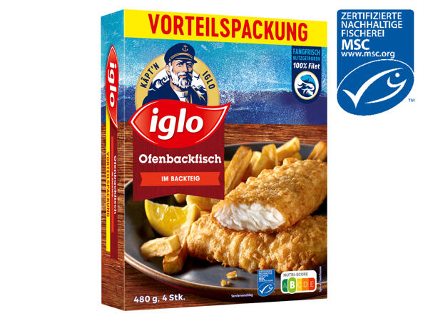 Iglo MSC Ofenbackfisch