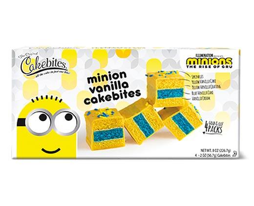 Minions Vanilla Cakebites
