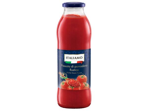 Sauce tomate au basilic ou purée de tomates