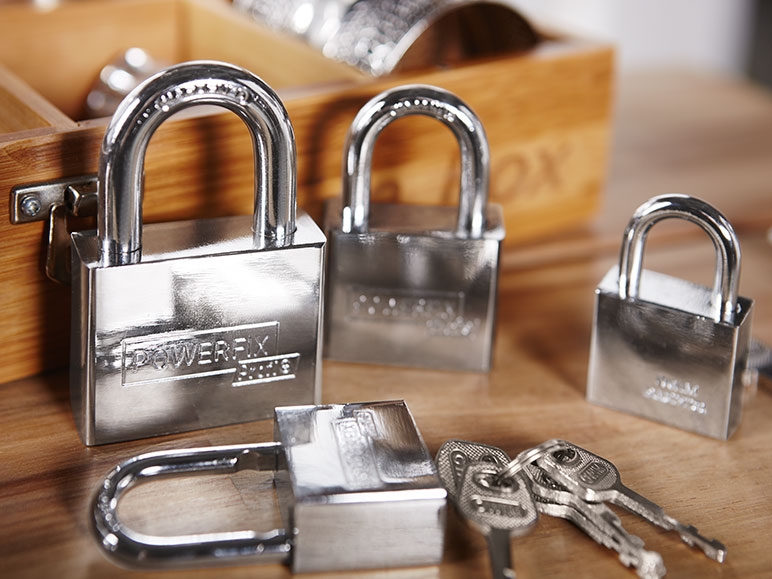 POWERFIX Padlocks or Steel Cable
