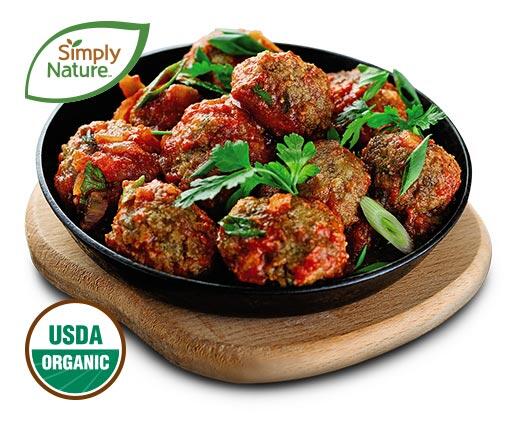 Simply Nature 
 Fresh Family Pack Organic Grass-Fed 85/15 Ground Beef