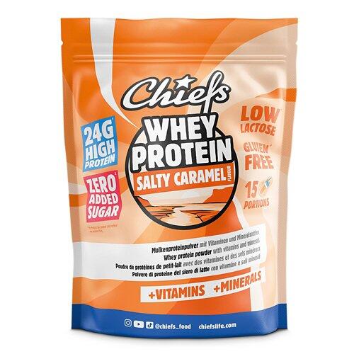 CHIEFS Whey Protein Pulver, Salty Caramel