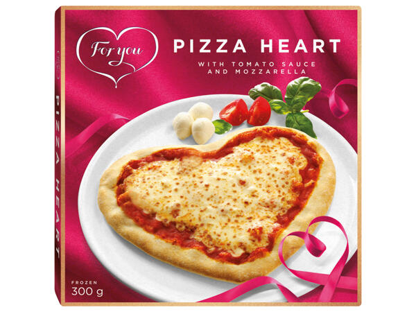 Heart Shaped Pizza