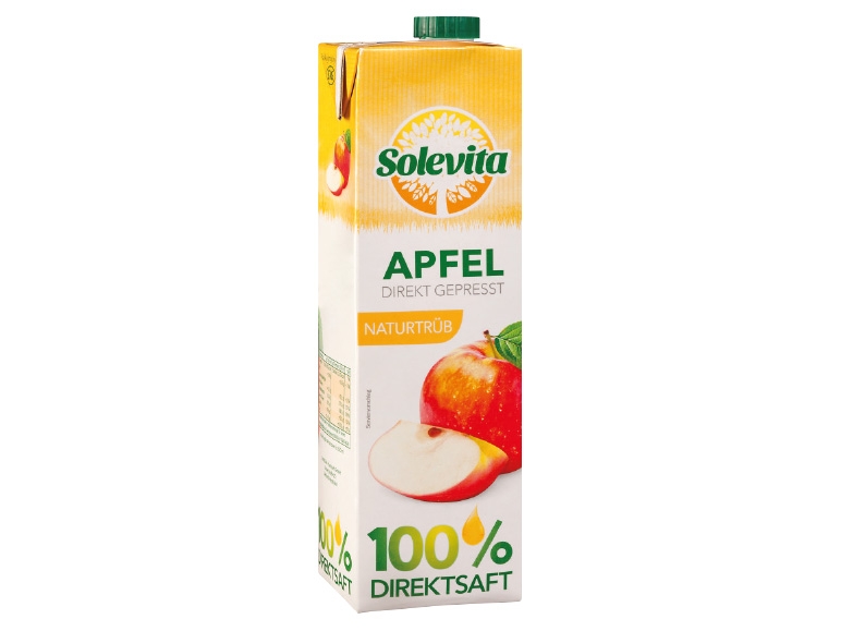 SOLEVITA Apfelsaft naturtrüb