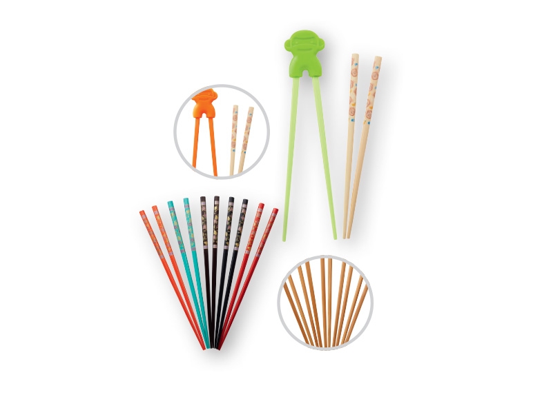 ERNESTO Bamboo Chopsticks/ Kids' Chopsticks