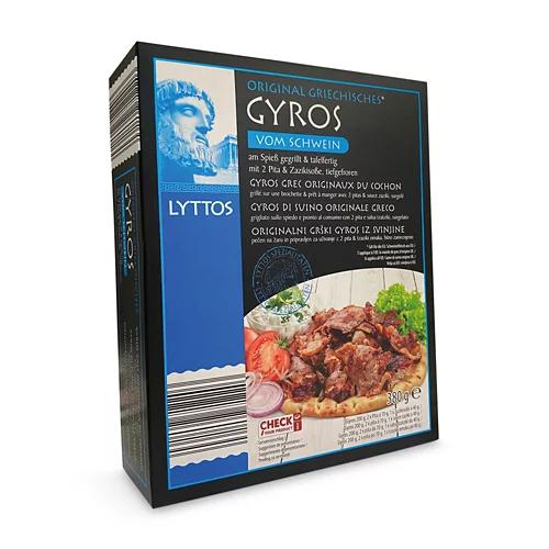 LYTTOS Gyros mit Pita Brot, Schwein