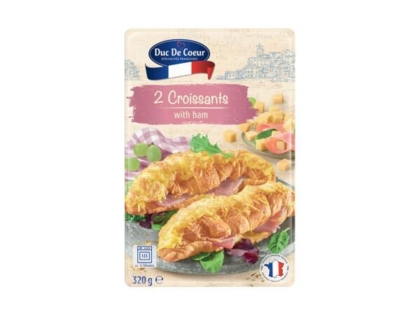 Ham and Cheese Croissants