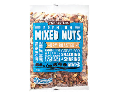 Dry Roasted Mixed Nuts 1kg