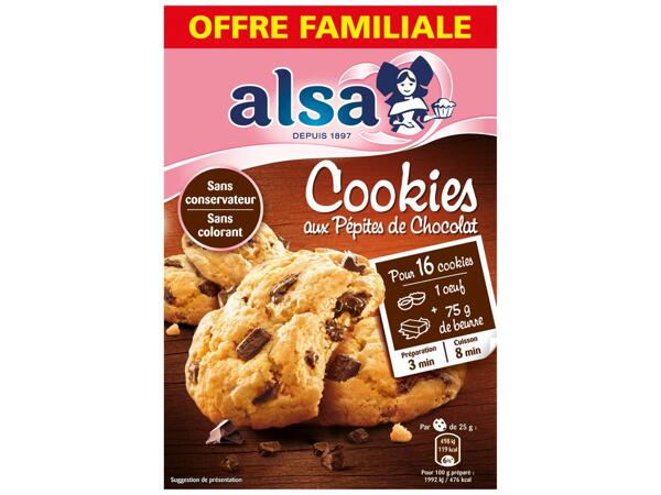 Alsa préparation cookies