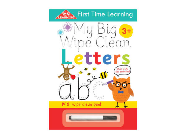 Igloobooks Wipe-Clean Book With Pen