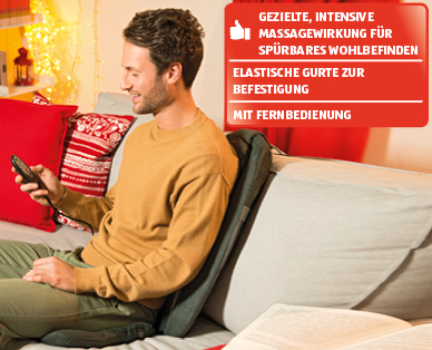 SALVA TEC Shiatsu-Massagesitzauflage