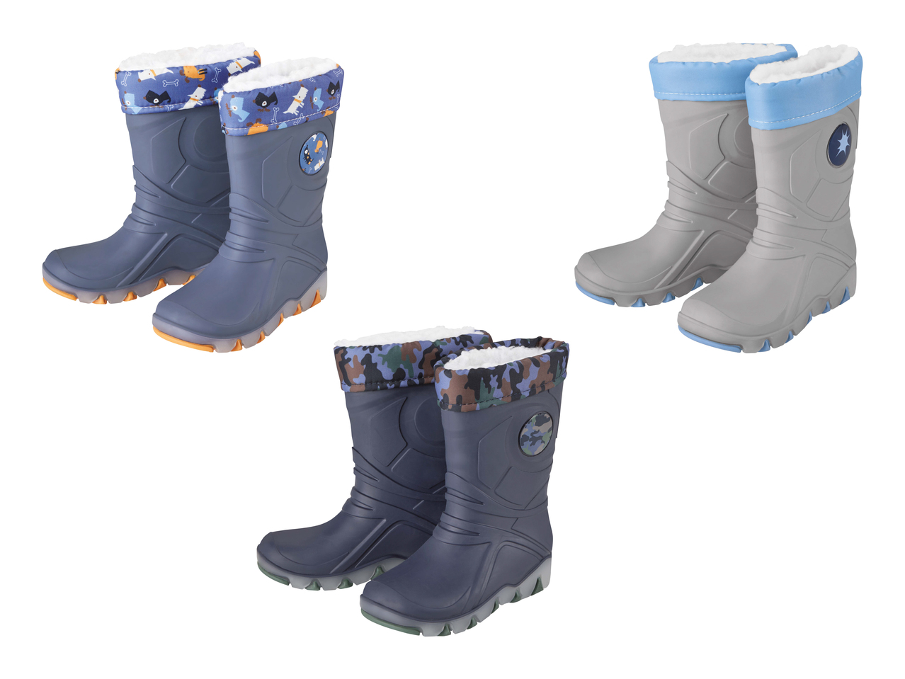Bottes de pluie clignotantes1