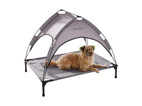 Lit pour chien avec voile d'ombrage
