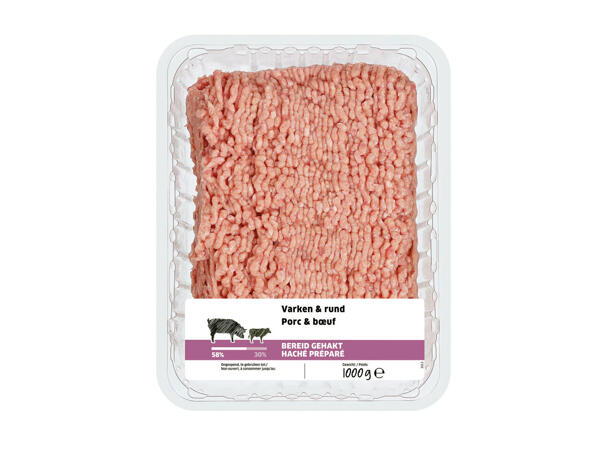 Haché porc et boeuf