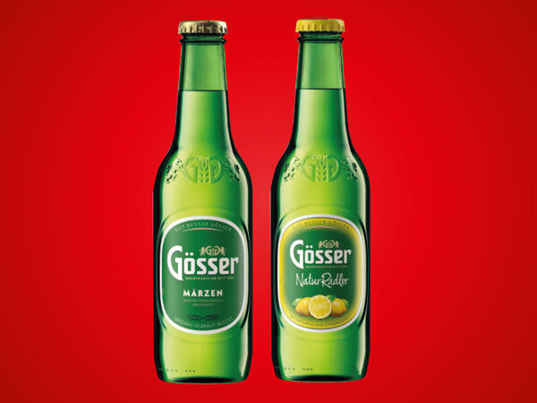 Gösser Märzen oder Radler