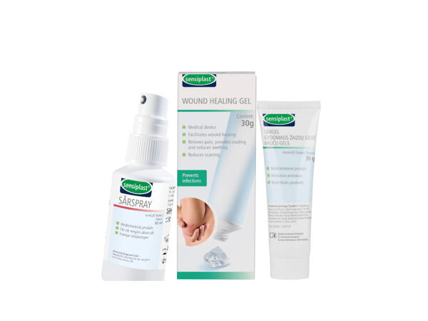 Sensiplast Sårspray / -gel