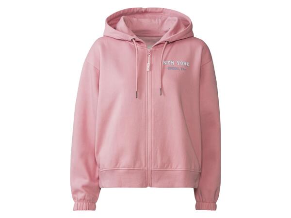 Ladies' Zip Through Sweatshirt