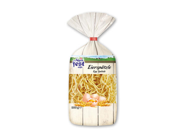 Spätzle kartoffelnudler med æg