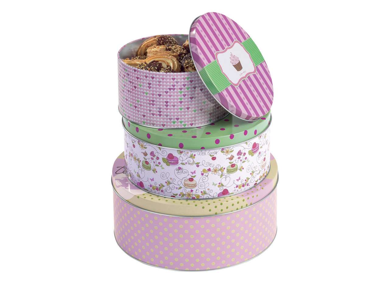 Cake Tin Set, 3 pieces