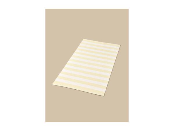 Yellow Striped Rug