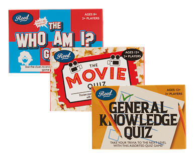 Matchbox Quizzes and Games