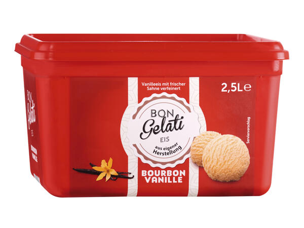 Bon Gelati Bourbon-Vanilleeis