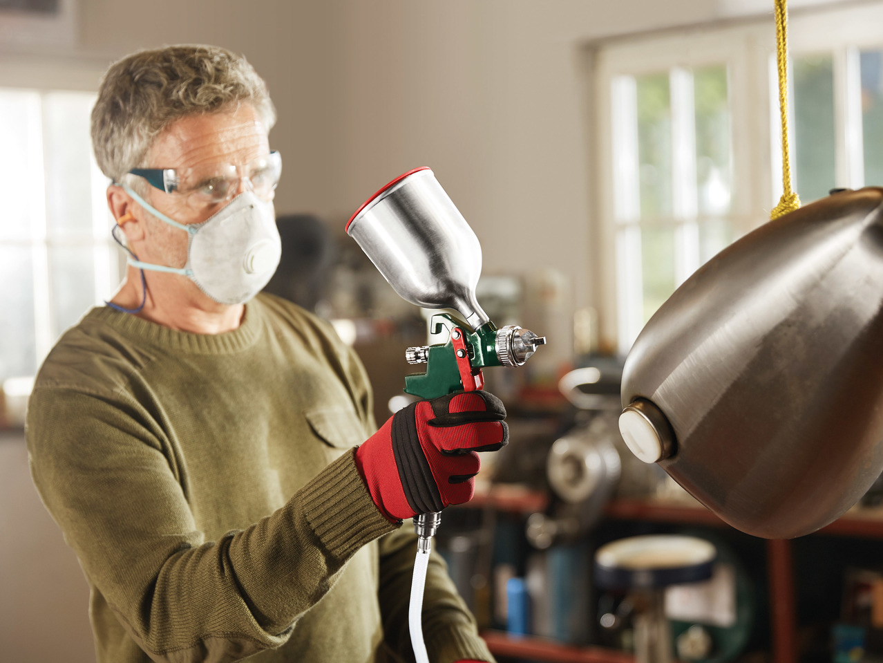 Parkside Pneumatic Paint Spray Gun1
