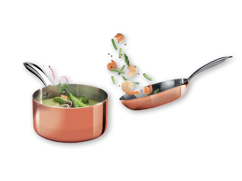 ERNESTO 24cm Copper Frying Pan/Copper Casserole Pot