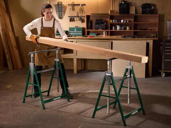 Height-Adjustable Trestle