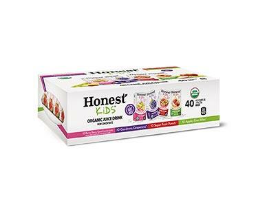 Honest Kids 
 ORGANIC Juice Box 40-Count Variety Pack