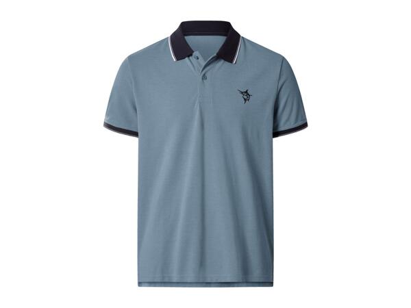 Men's Blue Polo Shirt