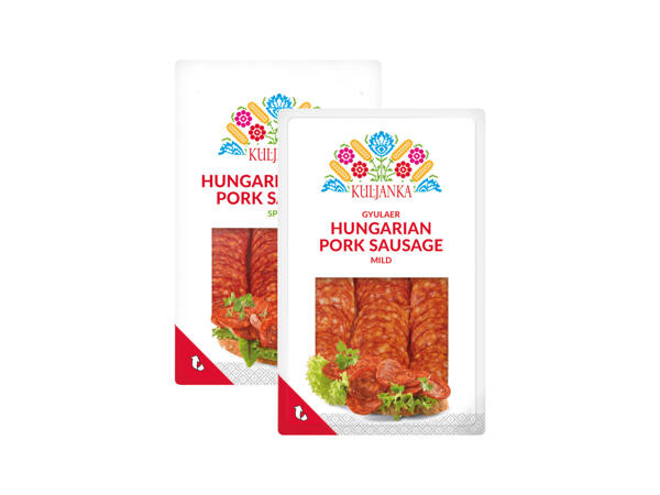 Rökt korv med paprikasmak