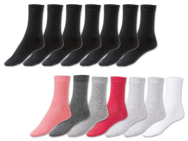 Damen Socken, 7 Paar