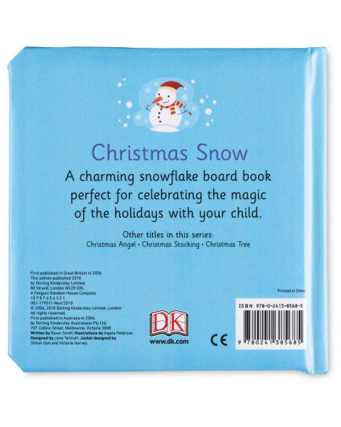 Christmas Snow Rhyme Board Book