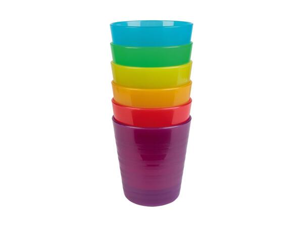 Plastic Party Cutlery/Plates/Cups/Bowls Assortment