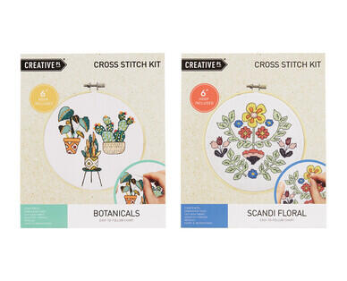 Embroidery or Cross Stitch Kits