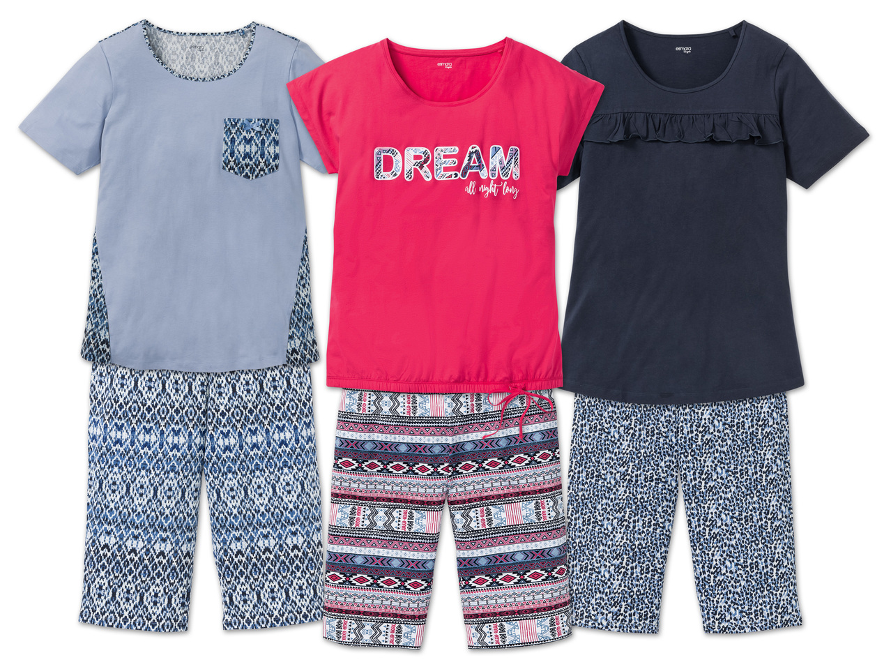ESMARA LINGERIE(R) Damen Pyjama1
