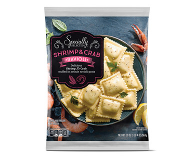 Specially Selected Shrimp and Crab Ravioli