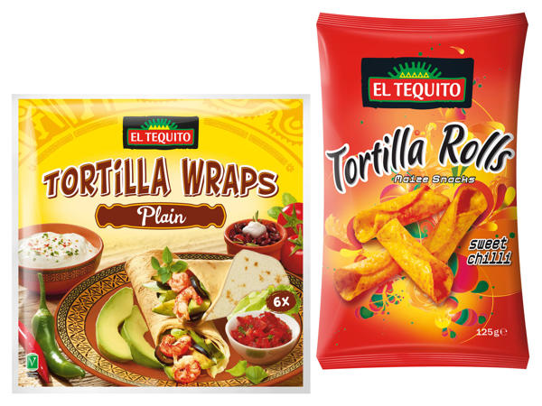 EL TEQUITO Wraps/Tortilla Roll's