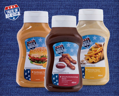 TASTE OF AMERICA Burger-Sauce